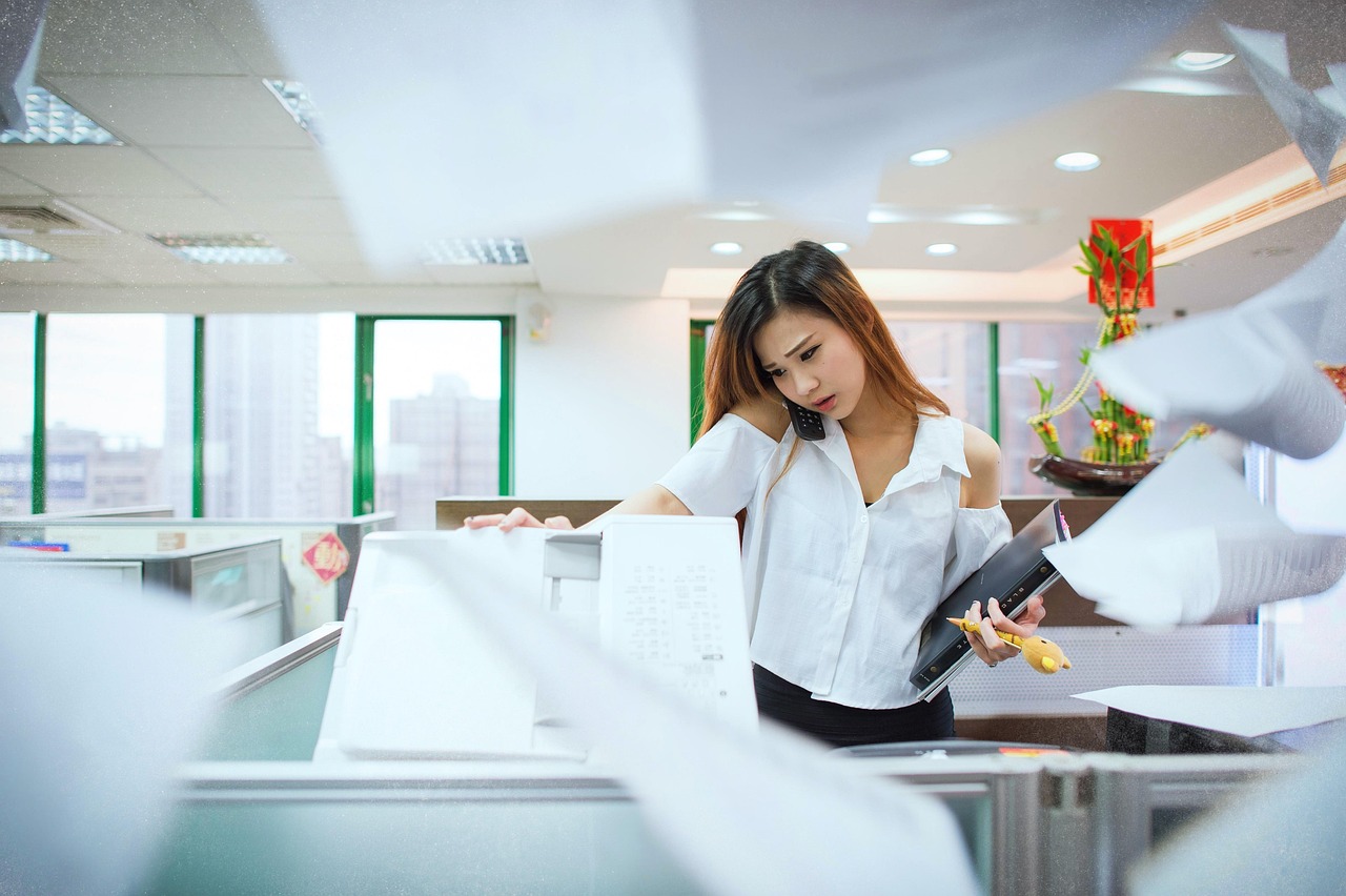 busy, office, ol, answer the phone, photocopy, photocopy, photocopy, photocopy, photocopy, photocopy